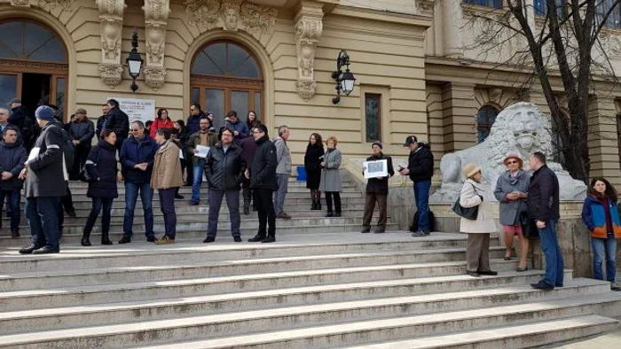 protest uaic 2 iasi sursa adevarul