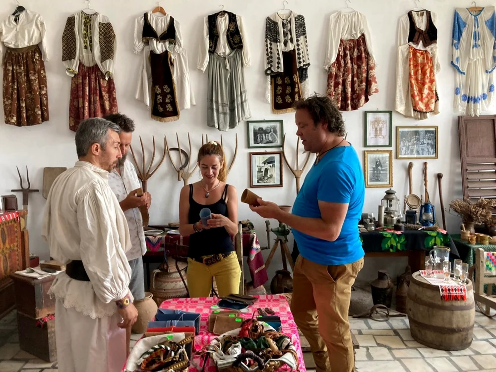Chaley Ottley în vizită în Timiş FOTO Facebook/Turism Timiş