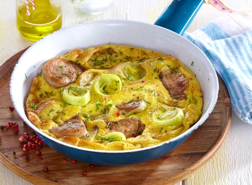 omleta cu carne si praz jpeg