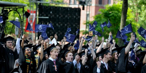 Ceremonie la Harvard FOTO AFP