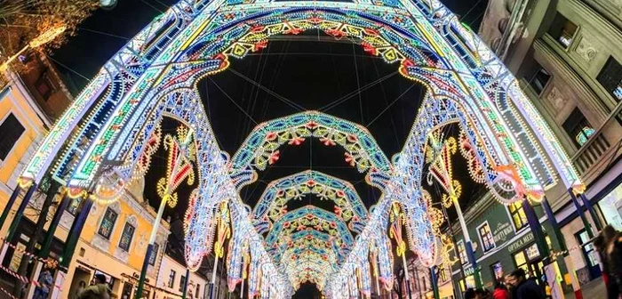 80.000 de leduri vor ilumina centrul Sibiului - Foto Vali Novacovschi