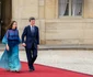 Mirabela Grădinaru și Nicușor Dan la Palatul Élysée. FOTO: Administrația Prezidențială
