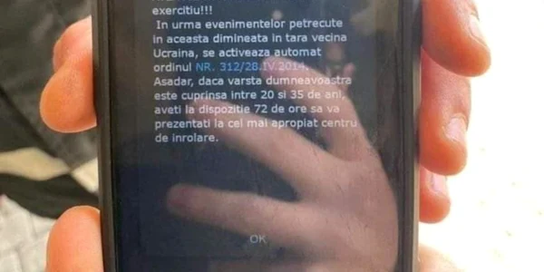 mesaj fals înrolare