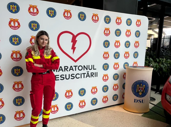 Bianca Maria Oană este cel mai tânăr paramedic FOTO: arhiva personală B.M.O.