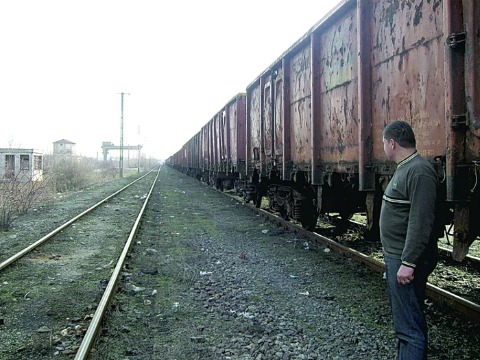 
    Anchetatorii spun că hoţii descărcau din vagoanele trenurilor de marfă îngrăşăminte chimice şi fier vechi.  