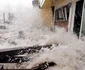 Daunele provocate de furtună pe faleză și la locuințele din Long Beach, California