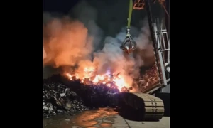 incendiu port constanta foto captura video png