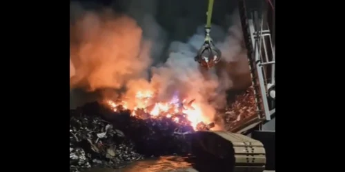 incendiu port constanta foto captura video png