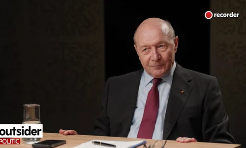 Traian Băsescu la Recorder 