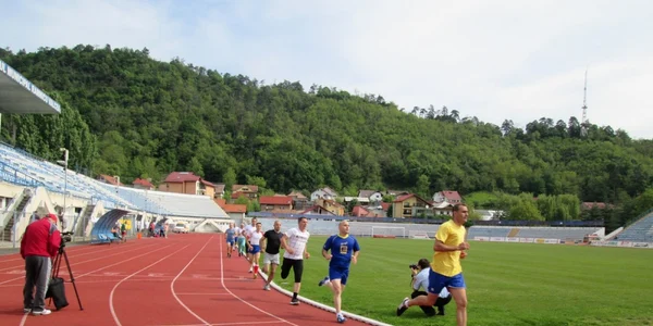FOTO Cei mai buni pompieri din ţară se întrec la Râmnicu Vâlcea