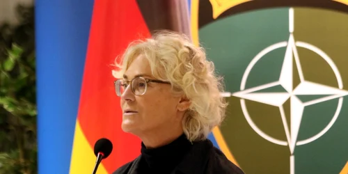  Ministrul german al Apărării Christine Lambrecht FOTO EPA-EFE