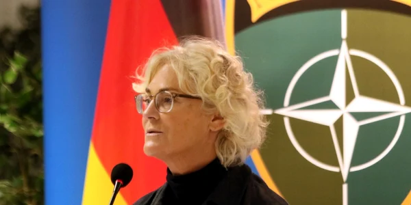  Ministrul german al Apărării Christine Lambrecht FOTO EPA-EFE