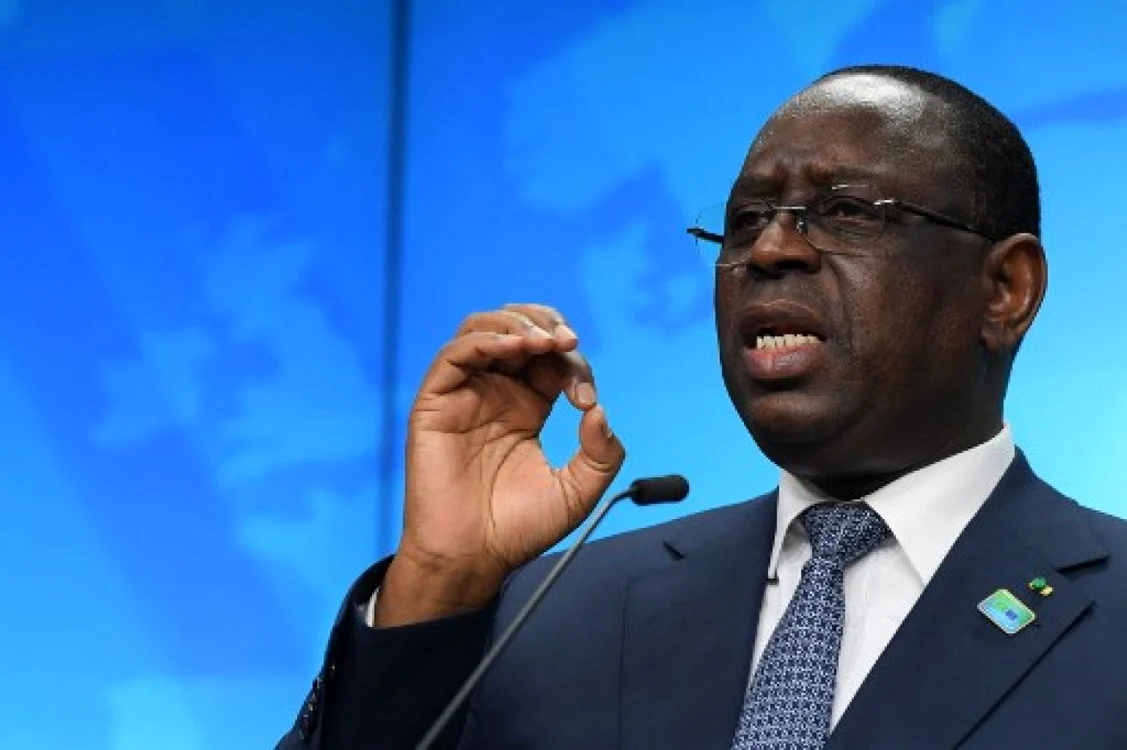 Macky Sall, preşedintele Senegalului Foto AFP