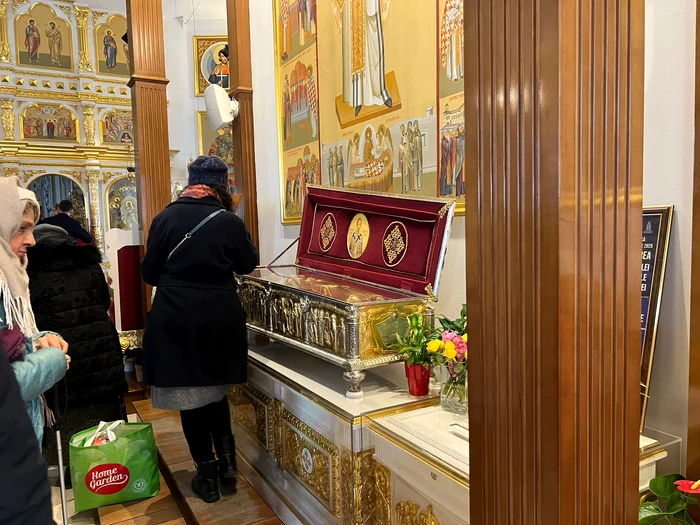 Moaștele din paraclisul Catedralei Naționale