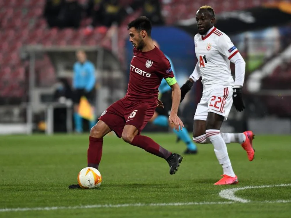 
    Camora a avut mult de luptat în apărarea clujenilorFOTO: Sportpictures.eu  