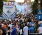 Corvinul Hunedoara aclamată de mii de oameni la prezentarea trofeului Cupa României la fotbal Foto Daniel Guță ADEVĂRUL (267) JPG