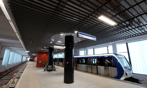 Stație de metrou Tudor Arghezi. foto: Sever Gheorghe