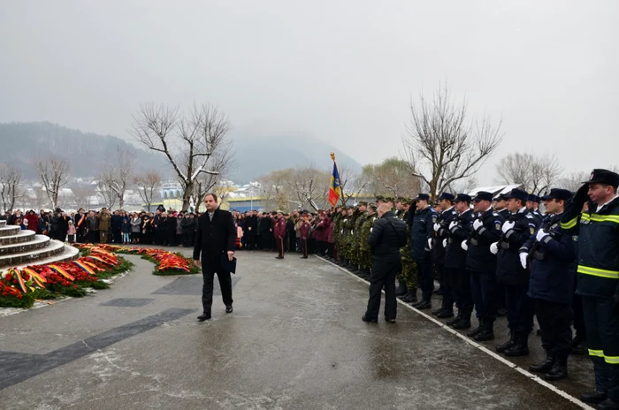 Ceremona de 1 Dcembrie la Baia Mare   Foto: Prefectura Maramureş