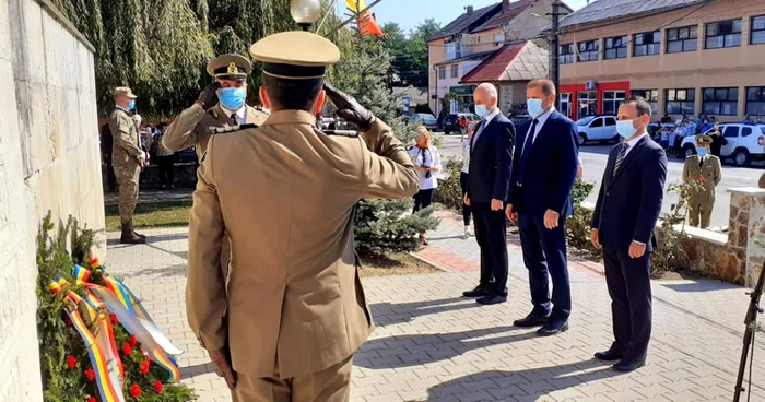 Martirii au fost comemoraţi FOTO Prefectura Sălaj