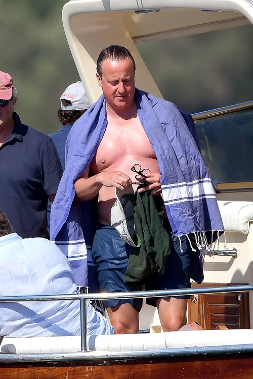 *EXCLUSIVE* Former British prime minister David Cameron vacations in Saint Tropez with his family! jpeg
