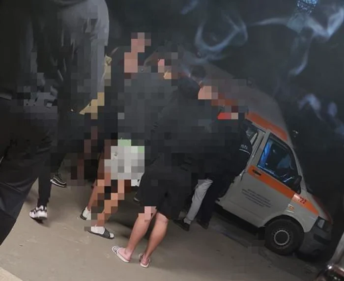 Zeci de studenți au ajuns la camera de gardă SURSA Foto: sindicat Oltpol