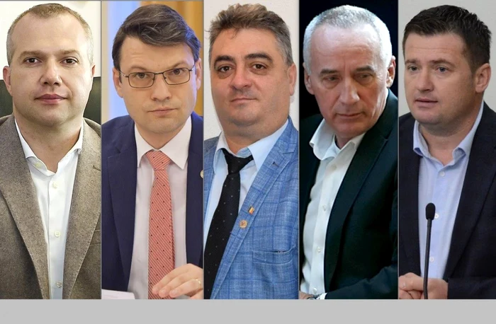 Ionuţ Pucheanu, Bogdan Rodeanu, Onuţ Atanasiu, Marius Stan, Cătălin Cristache FOTO C Crângan