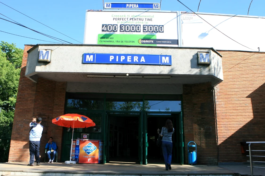 Stația de metrou Pipera va fi închisă parțial, între ora 7.30-21.30