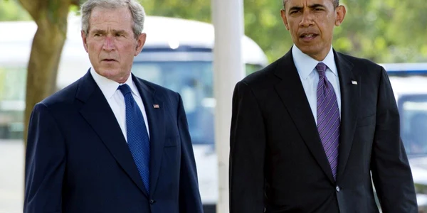 bush jr obama