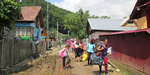 FOTO VIDEO Imagini dezolante în Vaideeni