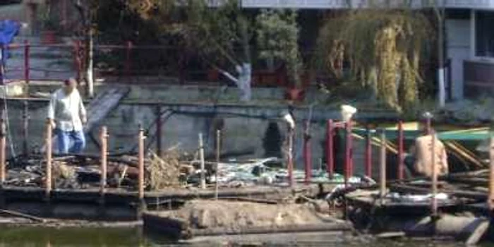 Arad: Terasa de lux incendiată nu era asigurată