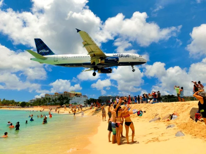 Aeroportul Princess Juliana din insula Saint Martin