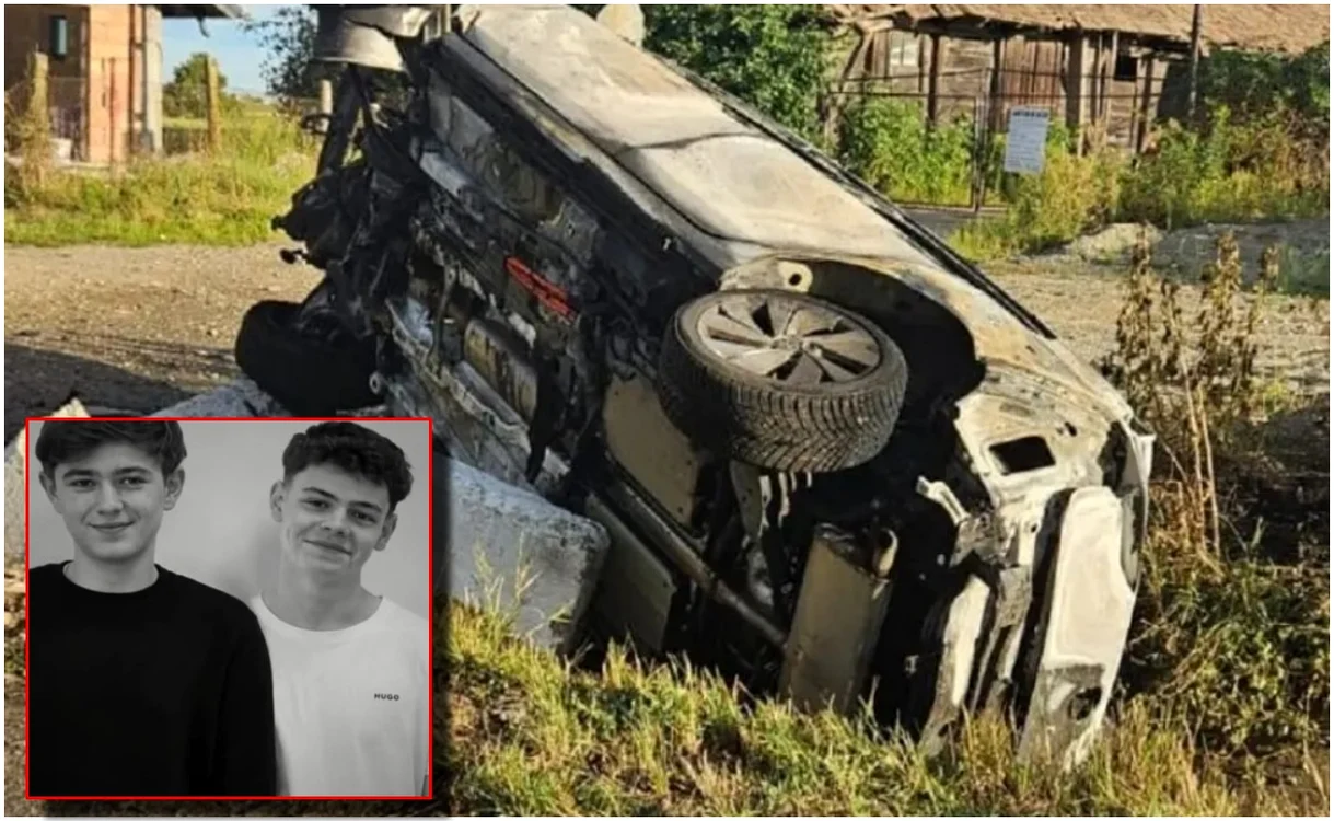 Alexandru și Rareș, adolescenții de 16 ani morți în accidentul din Suceava.