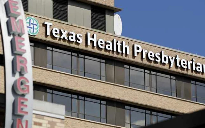 Spitalul
Presbiterian din Dallas (Texas) unde a decedat un pacient bolnav de
Ebola