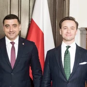 George Simion alături de lideri suveranisti din Polonia, foto Kancelaria Sejmu jpg