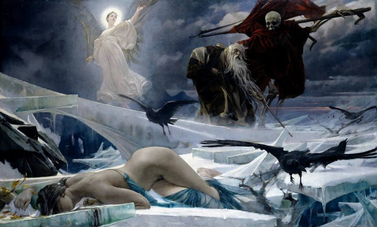 Picturi realizate de Adolf Hirémy-Hirschl FOTO wikipedia.org, imgur.com