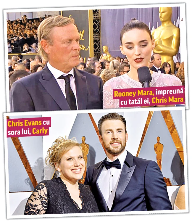 Mama Irmelin l-a însoţit în sală şi a aşteptat cu sufletul la gură decernarea premiului. George DiCaprio a venit într-un suflet să-şi felicite fiulFoto: Photoland/ Wenn/ Guliver/ Gettyimages/ AP/ Hepta