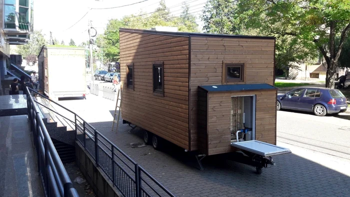 Căsuţe pe roţi fabricate în secuime de Eco Tiny House FOTO Ş.Both