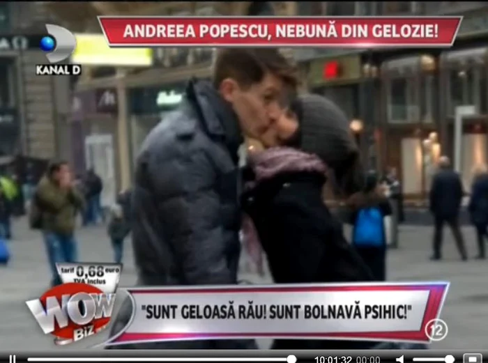 Andreea Popescu si iubitul ei