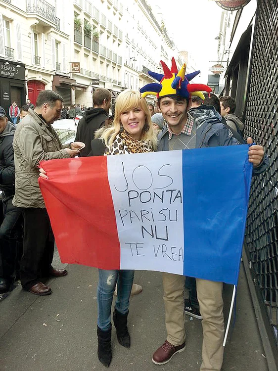 Elena Udrea a fost și ea să voteze în capitala Franței