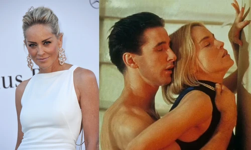 Sharon Stone și Billy Baldwin  foto   Shutterstock, Sliver (1993) jpg