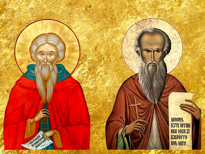 Sfinții Cuvioși Ioan Casian și Gherman (foto: doxologia.ro)