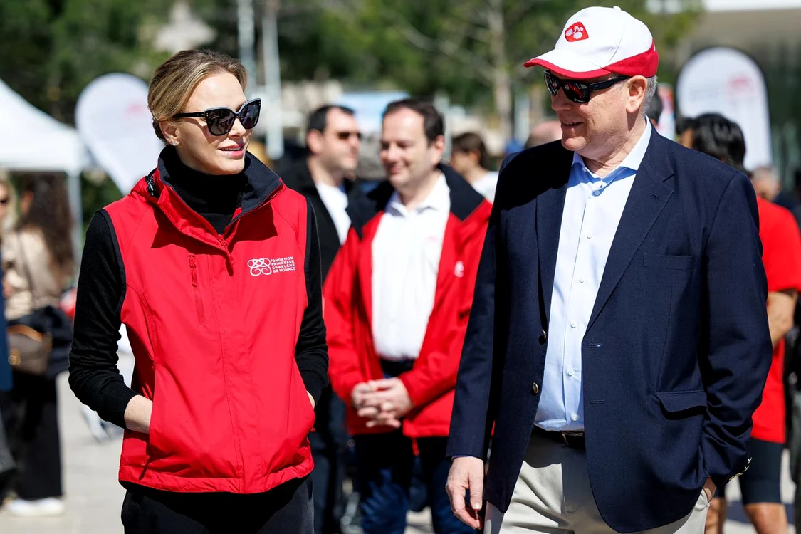 Charlene și Albert de Monaco, duminică, 23 martie, Facebook 3 jpg