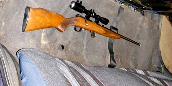 arma vanatoare masina