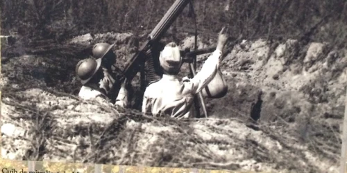 Soldaţi din Armata Română în Primul Război Mondial - Marele Război Sursa Muzeul Naţional de Istorie a României