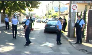 Zona este împânzită de poliție jpeg