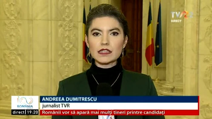 Andreea Dumitrescu lucra de doi ani la postul public