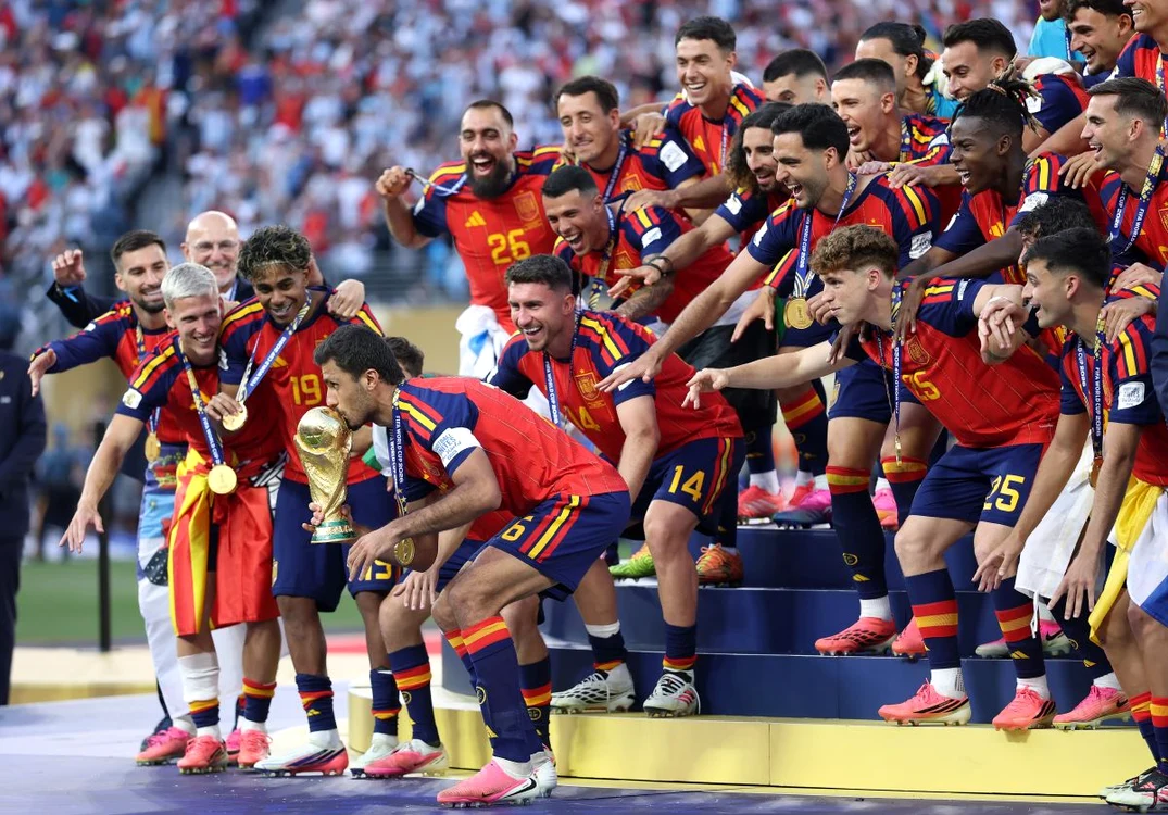 Spania a cucerit pentru a doua oară titlul mondial (FOTO: Getty Images)