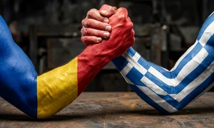 romania vs grecia foto AI jpg