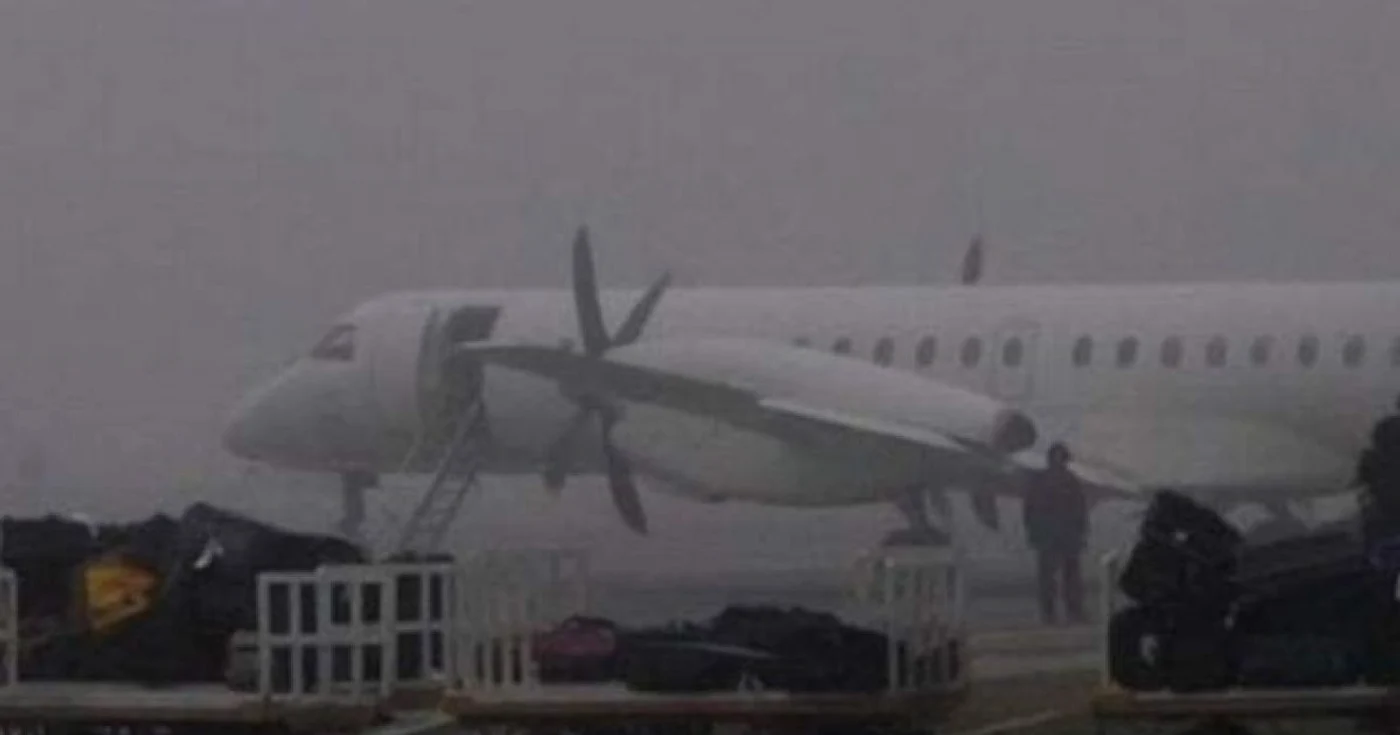 Ceaţa provoacă întârzieri la Aeroportul Cluj-Napoca. FOTO: ziare.com
