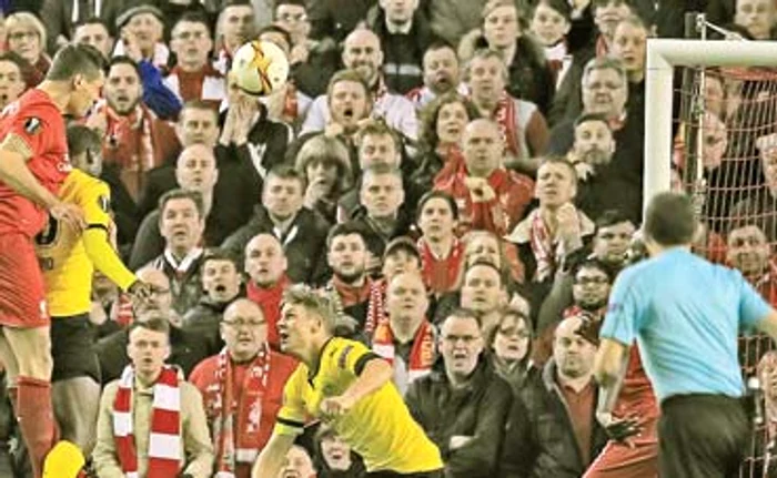 
    Acesta este golul  prin care Liverpool s-a calificat în semifinaleFoto: AP  